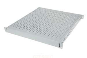 Półka 1U 19" rozsuwana gł. 350-600mm